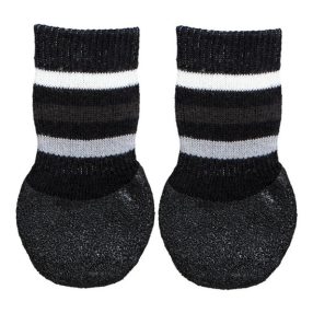 Trixie Kutyazokni csúszásmentes XS-S 2db/csomag fekete