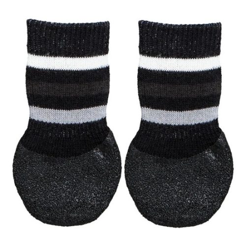 Trixie Kutyazokni csúszásmentes XS-S 2db/csomag fekete