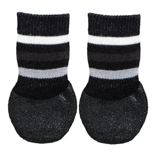 Trixie Kutyazokni Csúszásmentes Talppal XL Fekete 2db/Csomag