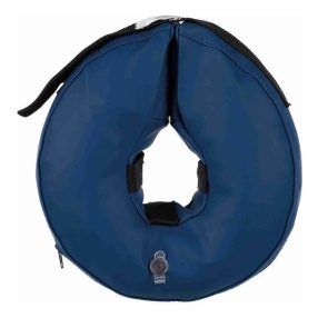 Trixie Védőgallér felfújható M kék