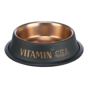   Trixie Tál fém Be Nordic rozsdamentes 0,9l/23cm fekete/bronz