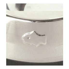 Trixie fém tál nyomott mintával 200ml/15cm