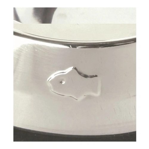 Trixie fém tál nyomott mintával 200ml/15cm