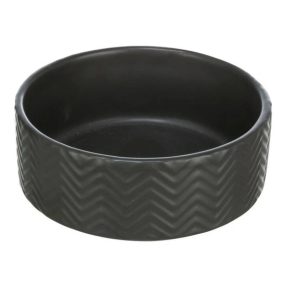 Trixie kerámia tál, 0,4 l/o 13 cm, fekete