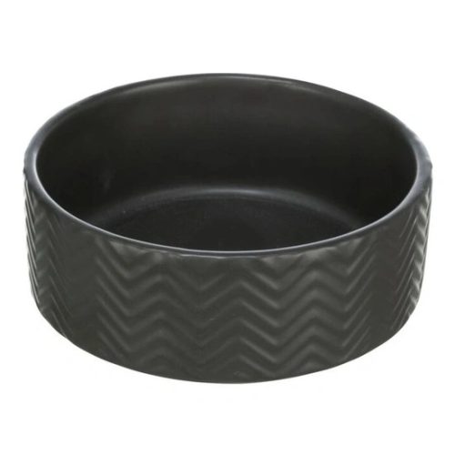Trixie kerámia tál, 0,4 l/o 13 cm, fekete