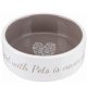 Trixie Pet's Home kerámia tál 0,3l/12cm krém/barna