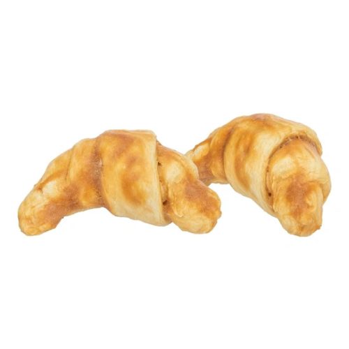 Trixie Jutalomfalat Denta Fun Croissant, kollagén és csirke, 8cm, 2db, 80g