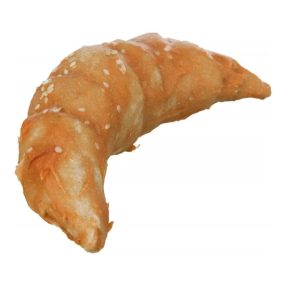   Trixie Jutalomfalat Denta Fun Croissant, Ömlesztett, 11cm, 80g