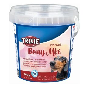 Trixie Jutalomfalat Soft Snack Bony Mix Vödrös 500g