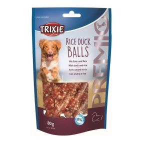 Trixie Jutalomfalat Premio Rizs+Kacsás Labdák 80g