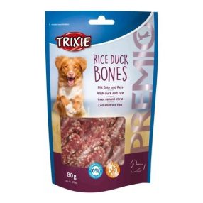 Trixie Jutalomfalat Premio rizses kacsás csontok 80g