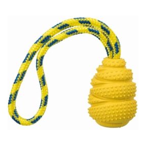 Trixie Játék Sporting Tömör Gumi Harang Kötéllel/25cm