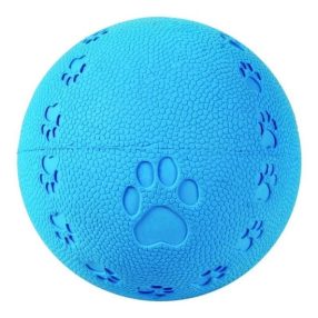 Trixie Játék Gumi Labda Tappancs Mintás Sipoló 9cm