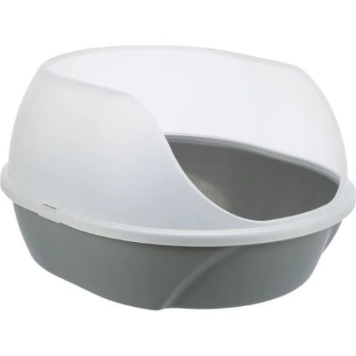 Macska Wc Simao extra magas kerettel 48x30x58cm,szürke