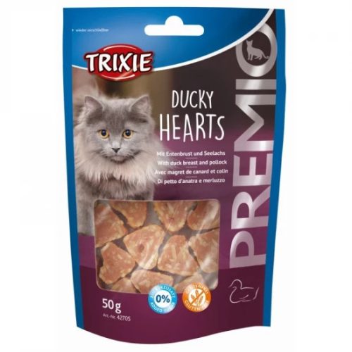Trixie Jutalomfalat Premio kacsás szívek 50g