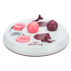   Trixie Játék Macskának Flip Board 23cm Bordó/Pink/Világosszürke