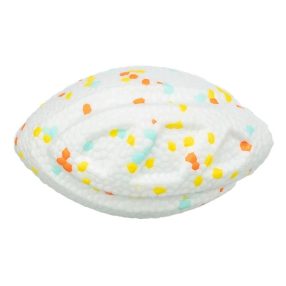   Játék Light & Strong, rugby labda, EPS, 12,5 cm, fehér/többszínű