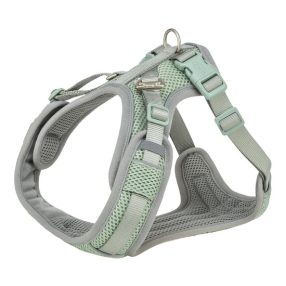   Trixie Hám Premium FlexMesh, XS–S: 40–57 cm / 15 mm, zsályazöld