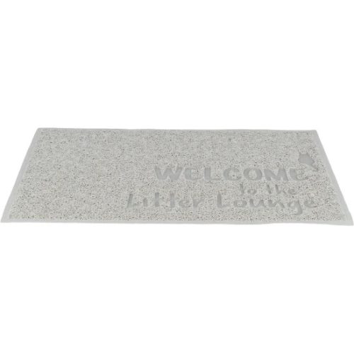 Trixie Macska alomtálca szőnyeg, PVC, 40 × 60 cm, világosszürke