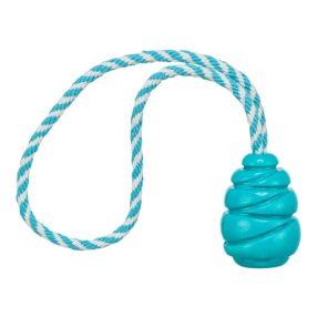 Játék Super Strong jumper kötéllel TPR 33/5,1 cm, kék