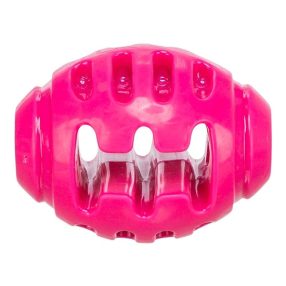 Játék Soft & Strong rugby labda TPR, 8,5cm rózsaszín