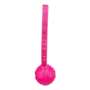 Játék Soft & Strong labda pánttal TPR, 29cm rózsaszín