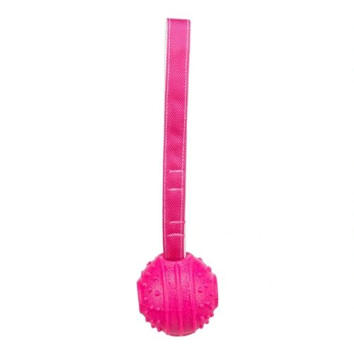 Játék Soft & Strong labda pánttal TPR, 29cm rózsaszín