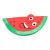 Játék latex dinnye 15cm zöld/piros