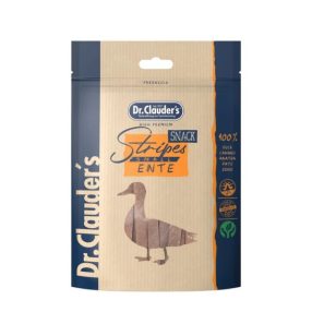   Dr.Clauders Dog Jutalomfalat Stripes Small Kacsahús csíkok 80g