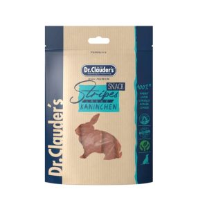   Dr.Clauders Dog Jutalomfalat Stripes Large Nyúlhús csíkok 80g