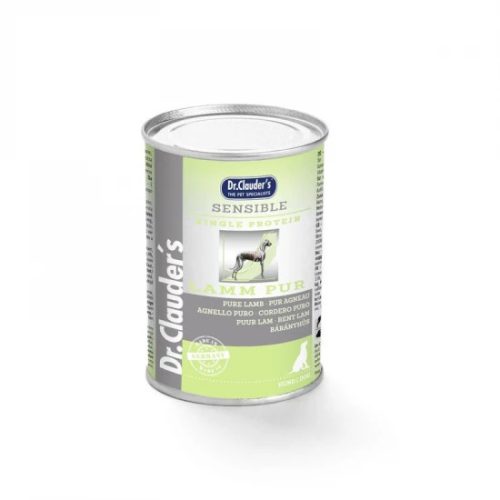 Dr.Clauders Dog Selected Meat Sensible Lamb Pure bárányos konzerv 400g