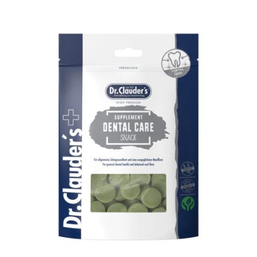 Dr.Clauders Dental táplálékkiegészítő kutyáknak fogápolásra 150g