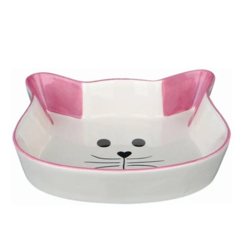 Trixie cicafej formájú kerámia tál 0,25l/12cm