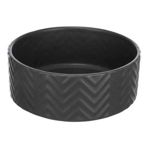 Trixie kerámia tál, 0,9 l/o 16 cm, fekete