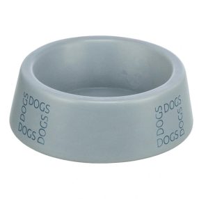   Trixie Tál Kerámia Kutyáknak, 0Trixie 4 l/o 16 cm, Szürke/Kék