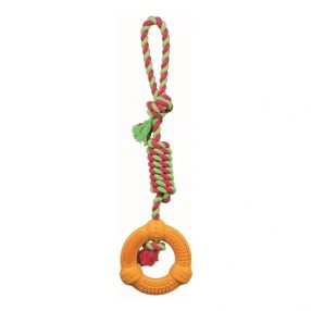 Trixie Játék Denta Fun Karika Kötélen 12cm/41cm