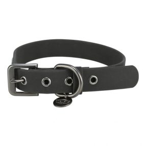 Trixie Nyakörv CityStyle PVC, M-L 40-47cm/25mm fekete