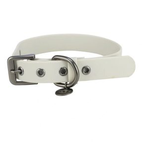 Trixie Nyakörv CityStyle PVC, M-L 40-47cm/25mm szürke