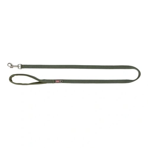 Trixie Póráz Premium L–XL: 1,00m/25 mm, Oliva zöld