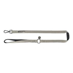   Trixie Póráz CityStyle, Pamut, S–M: 1,20 m/13 mm, Világos szürke