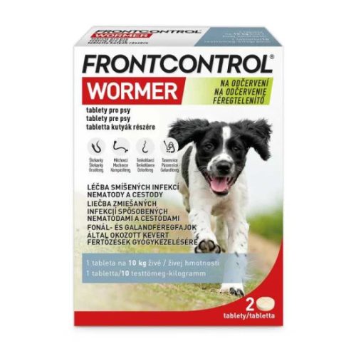 Frontcontrol Wormer tabletta kutyák részére 2x