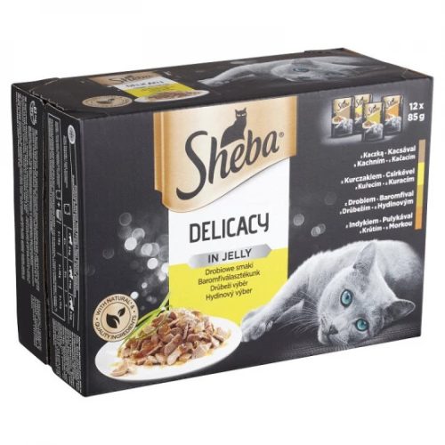Sheba alutasak Multipack szárnyas 12x85g