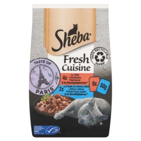 SHEBA Mini 6x50g Fresh Taste of Paris