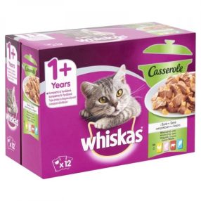   Whiskas alutasak Multipack Pure Delight Húsos Halas Aszpikban 12x85g