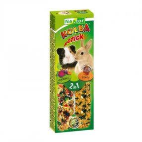 Nestor Dupla Rúd Rágcsálónak Méz+Zöldség 115g