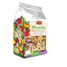   Vitapol Vita Herbal Kisállatoknak Zöldség Gyümölcs Keverék 100g