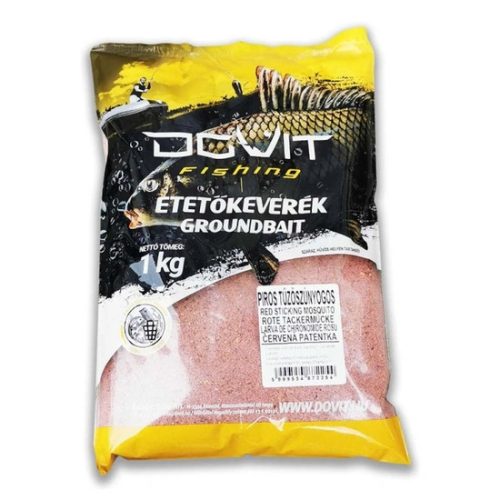 Dovit "Büdös" Etetőkeverék - Piros Tűzőszúnyogos 1kg