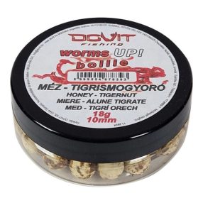 Dovit Worms Up! Boilie 10mm - Méz - Tigrismogyoró 18g
