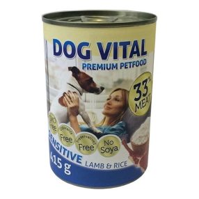 Dog Vital Sensitive konzerv bárány, rizs 415g