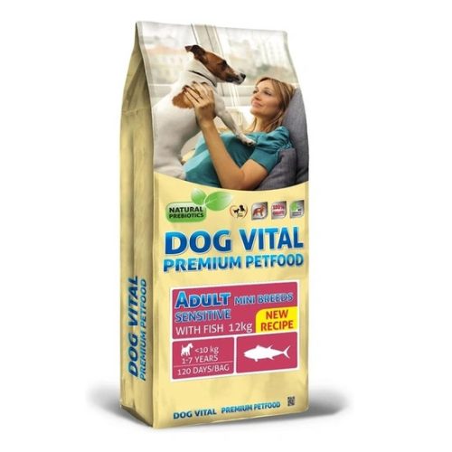 Dog Vital Adult Sensitive Mini Breeds Fish 12kg